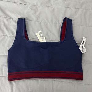 NWT Victoria Secret Pink Large Flip It Seamless Reversible Sports Bra